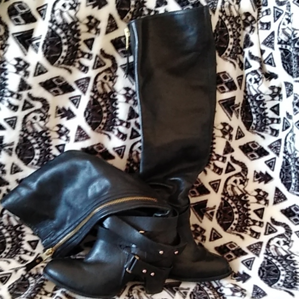 Genuine Leather Steve Madden boots